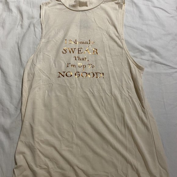 Harry Potter Marauder's Map Color Changing Ladies Tank - Picture 3 of 3